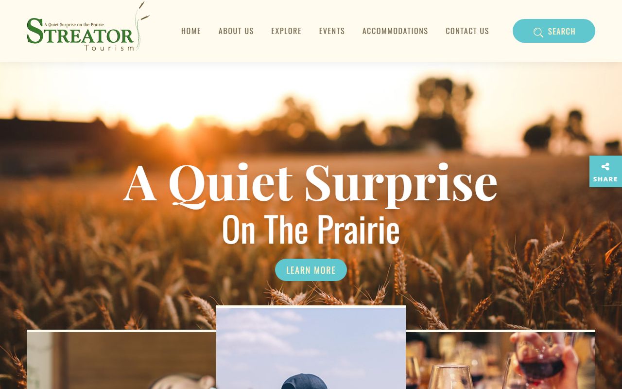 Streator White Pages city homepage showing local government services