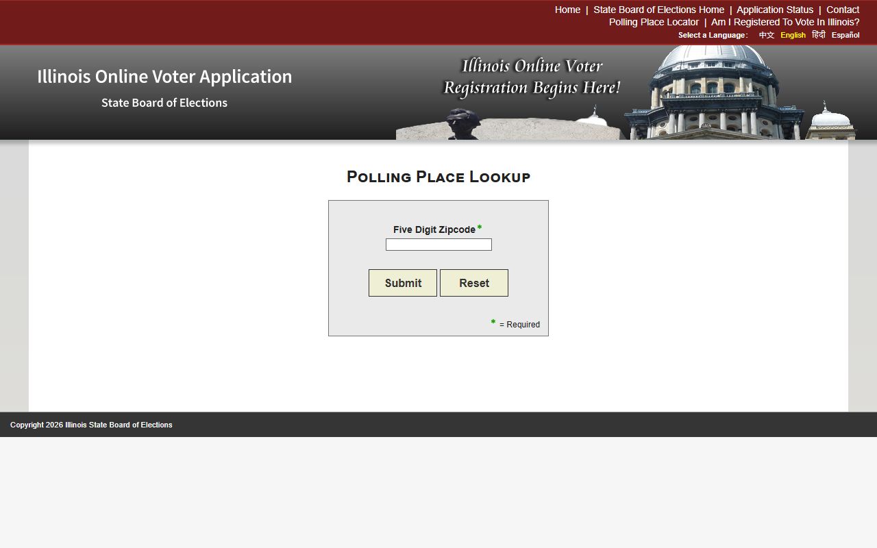 Illinois polling place lookup for white pages address search